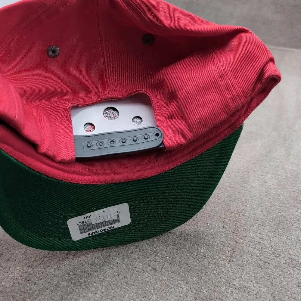 Cameron Sports Novelty Flat Bill Retro Snapback Adult Cap Hats Phoenix Red Vtg
